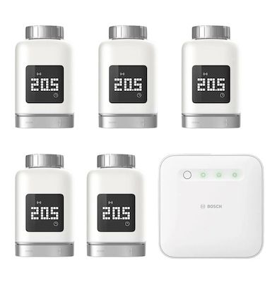 5x Bosch Smart Home Heizung II Thermostate + Controller für 249,95€ (statt 378€)