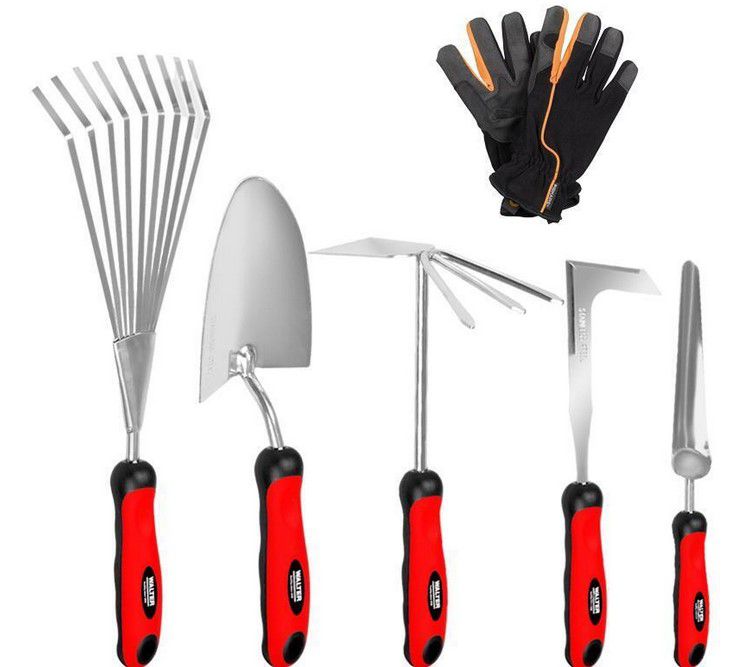 Walter Garten Klein Geräte Set + Fikars Handschuhe Gr. 10 für 19,99€ (statt 30€)