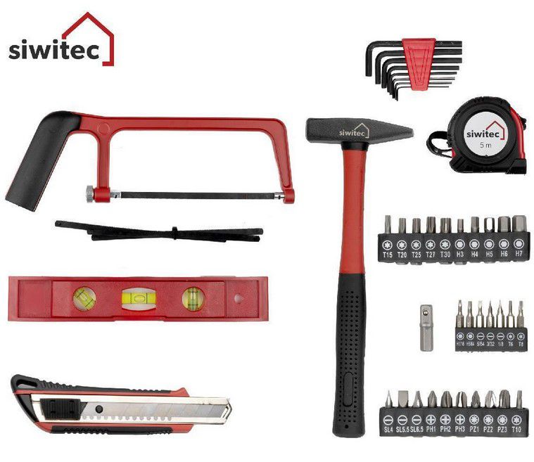 🛠 siwitec Werkzeugkoffer Set 95 teilig für 59,99€ (statt 90€)