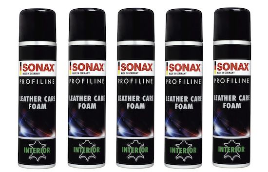 5x Sonax ProfiLine Lederpflegeschaum silikonfrei für 24,99€ (statt 45€)