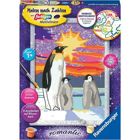Ravensburger Malen nach Zahlen Pinguinliebe für 12€ (statt 16€)