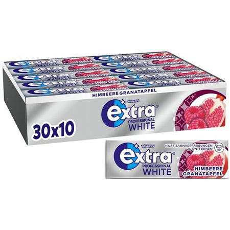 😋 30er Pack Extra Professional White Himbeere Granatapfel ab 15,29€ (statt 23€) 😋 30er Pack Extra Professional White Himbeere Granatapfel ab 15,29€ (statt 23€)
