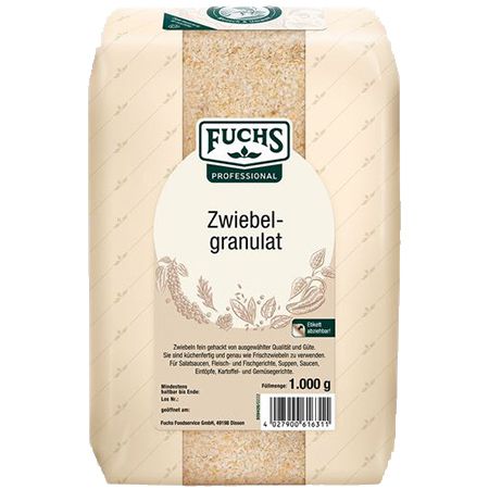 1Kg Fuchs Professional Zwiebelgranulat ab 10,37€ (statt 15€)