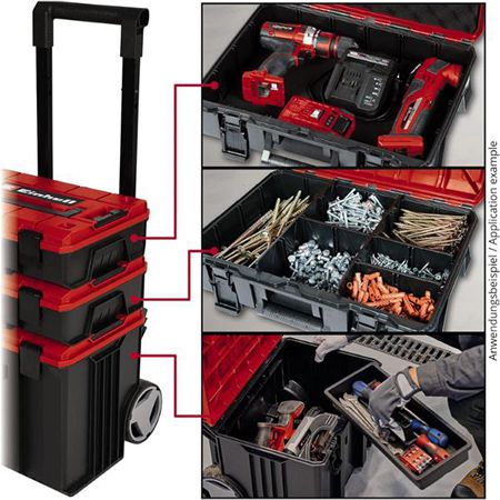 Einhell E Case Tower Systemkoffer Set mit 3 Koffern für 109,99€ (statt 126€)