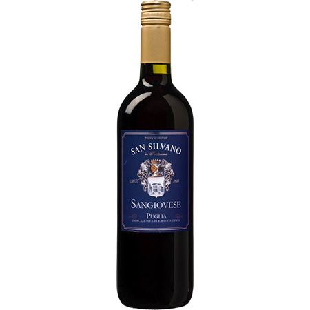 12 Flaschen San Silvano Sangiovese Rotwein für 45,88€ (statt 71€)