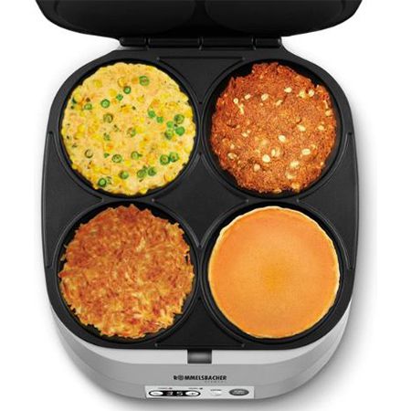 Rommelsbacher PC 1800 Pancake Maker mit 4 Backmulden für 73,79€ (statt 88€)