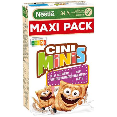 Nestlé Cini Minis Zimt Cerealien, 625g ab 4,75€ (statt 6€)