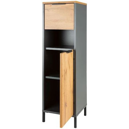 Livarno home San Diego Bad Seitenschrank mit Soft Close Tür für 60,94€ (statt 90€)