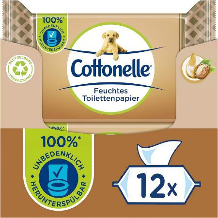 504er Pack Cottonelle Mein Spa Erlebnis Feuchtes Toilettenpapier ab 14,23€ (statt 19€)