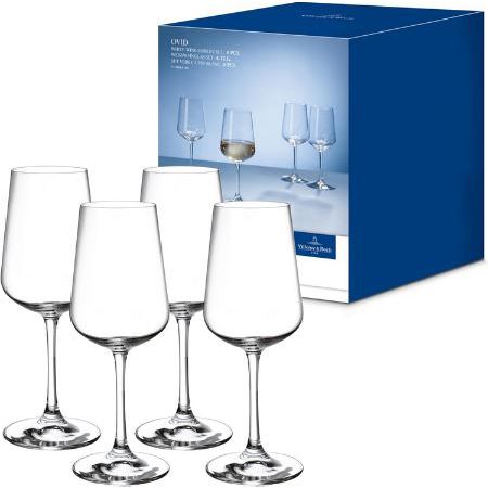 Villeroy & Boch Ovid Weißweinglas Set, 4 teilig für 19,99€ (statt 26€)