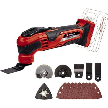 Einhell Varrito Akku-Multifunktionswerkzeug Solo Set für 52,49€ (statt 59€)