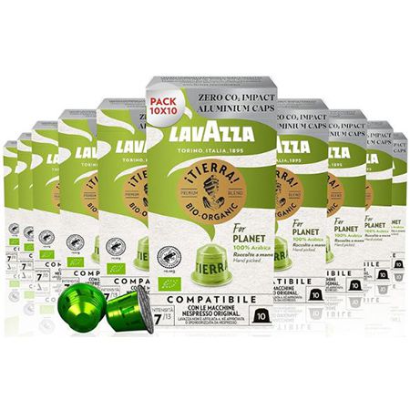 🔥 100er Pack Lavazza Espresso Tierra For Planet Bio-Organic Kapseln ab 19,10€ (statt 38€)