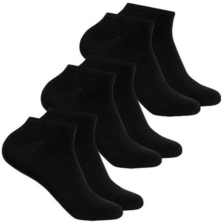 3 Paar Lotto Sneakersocken in Schwarz für 6,17€ (statt 10€)