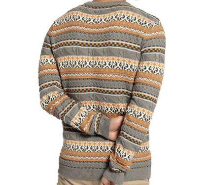 Mishumo Strick Pullover Baumwoll Pulli im Norweger Design für 15,98€ (statt 34€)