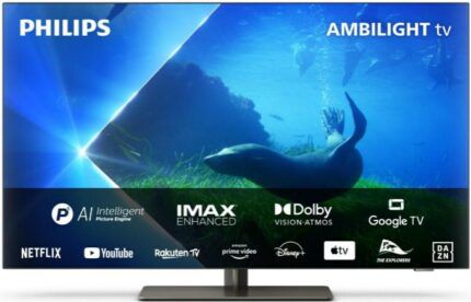 PHILIPS 55OLED808/12 UHD 55 Zoll OLED Ambilight TV für 1.299€ (statt 1.599€)