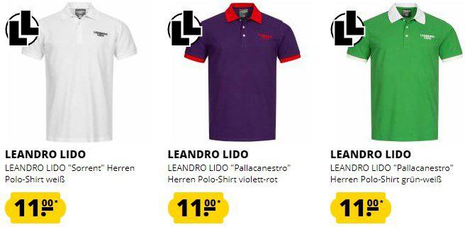 SportSpar Poloshirt Fixpreis Sale   Jedes Poloshirt 11€ zzgl. Versand