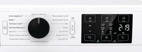 Gorenje WAM 84 AP Waschmaschine mit Dampffunktion für 349€ (statt 489€)