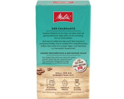 Melitta Auslese Medium 6 x 500g gemahlen   50% entkoffeiniert ab 28,76€ (statt 36€)