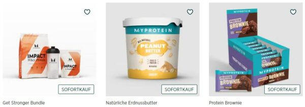 myprotein: Flash Sale auf ausgewählte Proteine mit 50% Rabatt