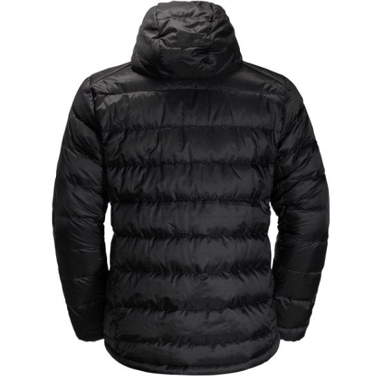 Jack Wolfskin Daunenjacke Hollenberg in Schwarz für 97,49€ (statt 133€)