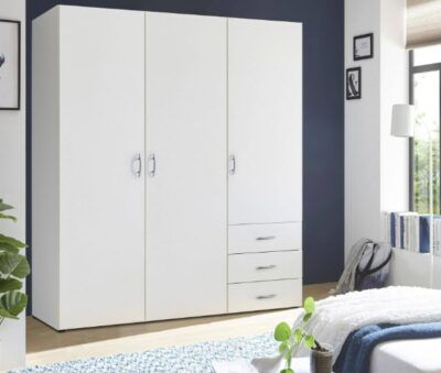 Schlafkontor Drehtürenschrank Harry in Weiß ab 139,99€ (statt 260€)