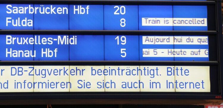 Streikjahr 2024 bei der Deutschen Bahn?
