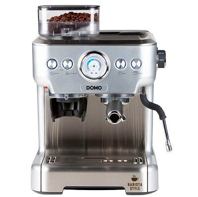 DOMO DO725K Espressomaschine mit Mahlwerk für 362,37€ (statt 466€)