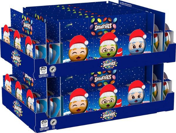 22er Pack Nestle Smarties Mini Weihnachtsmänner für 32,99€ (statt 45€)