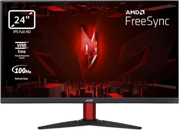 Acer Nitro KG242YE 23,8 FHD Gaming Monitor mit 100Hz für 104,90€ (statt 125€)