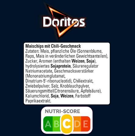 🌶️ 12x Doritos Tortilla Nachos mit süßem Chili Geschmack für 13,59€ (statt 21€)