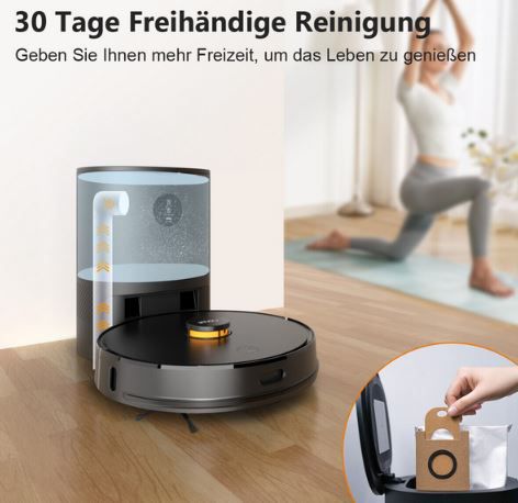 IMOU L11 Pro Saug  & Wischroboter mit Absaugstation, 2.700Pa für 194,99€ (statt 260€)