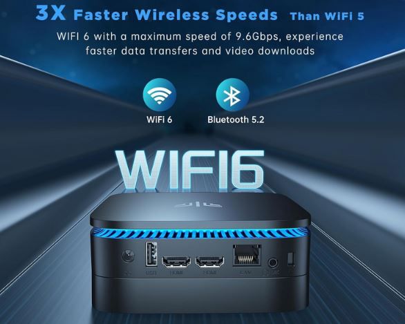 NiPoGi Mini PC mit Intel Alder Lake N100, 16GB/512GB für 179,44€ (statt 230€)