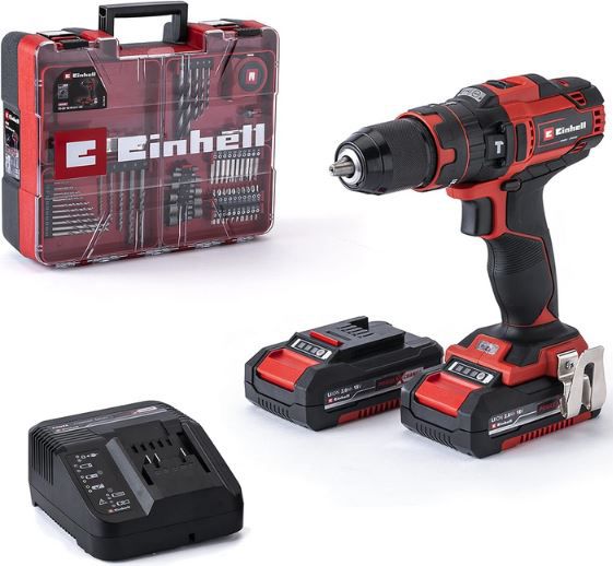 Einhell TE CD 18/40 Li i Akku Schlagbohrschrauber Set für 106,99€ (statt 125€)