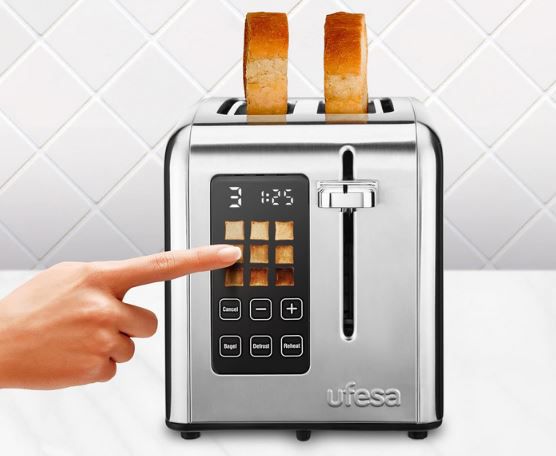 Ufesa Digital Future Toaster mit Bräunungsstufen für 69,99€ (statt 90€)