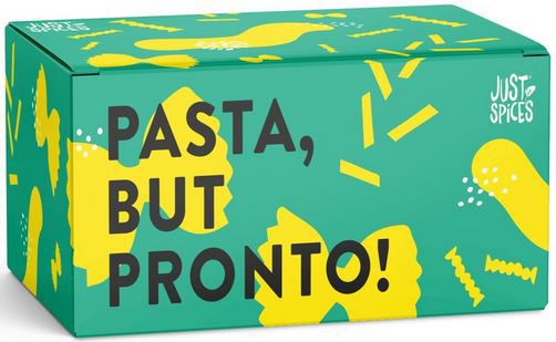 6er Pack Just Spices Pasta, aber pronto Gewürzbox für 28,04€ (statt 33€)