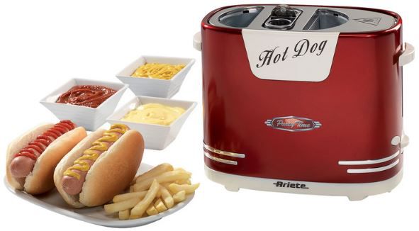 Ariete 186 Hot Dog Maker im Retro Design für 25,94€ (statt 39€)