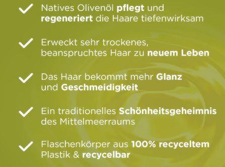 3er Pack Garnier Wahre Schätze Mythische Olive Shampoo ab 6,51€ (statt 9€)