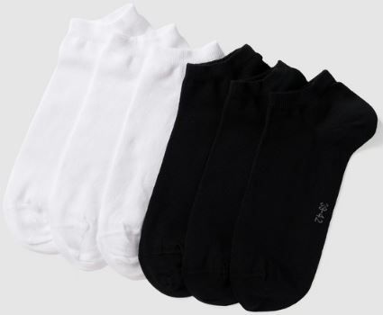 6er Pack Tom Tailor Sneakersocken in 2 Designs für je 9,99€ (statt 15€)