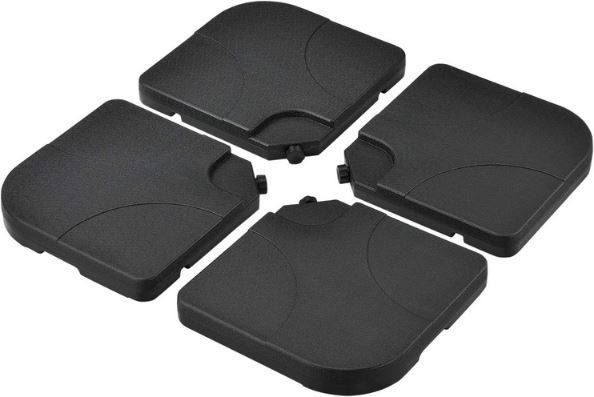 4er Set Juskys Schirmgewicht Quad für Schirmständer für 46,71€ (statt 54€)