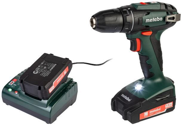 Metabo BS 18   18V Akkuschrauber mit 2 Akkus & Ladegerät für 99,99€ (statt 130€)