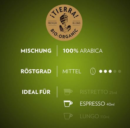 100er Pack Lavazza Espresso Tierra For Planet Bio Organic Kapseln für 25,71€ (statt 37€)