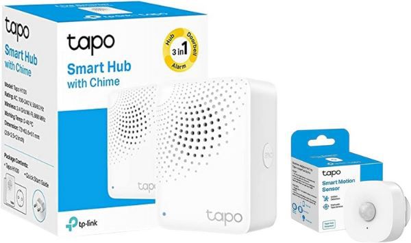 TP Link Tapo T100 Bewegungsmelder + Hub für 38,98€ (statt 45€)
