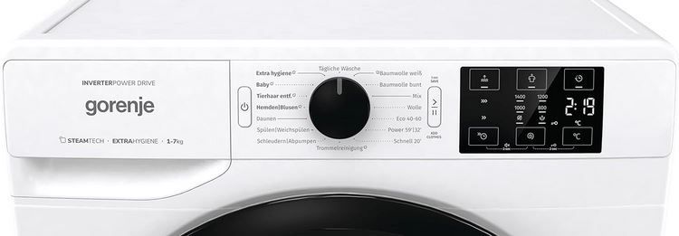 Gorenje WAM 74 SAP Waschmaschine mit Dampffunktion, 7kg für 359€ (statt 389€)