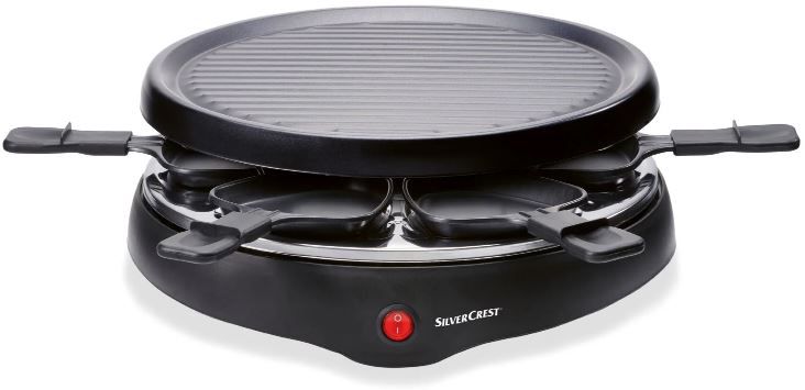 Silvercrest Kitchen Tools Raclette Grill 800 W für 20,94€ (statt 26€)