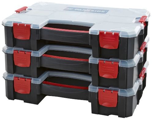 Parkside Interlock Organizer mit bis zu 10 Fächern für 15,94€ (statt 21€)