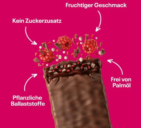 12er Pack NEOH Zero Zucker Himbeer Crunch Riegel ab 9,50€ (statt 20€)