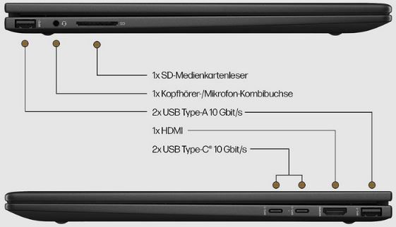 HP Envy x360 2 in 1 Laptop mit 15,6 FHD OLED Touchscreen für 949€ (statt 1.099€)