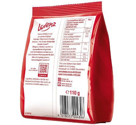 14er Pack Lorenz Snack World NicNacs Original, 110 g ab 16,19€ (statt 28€)