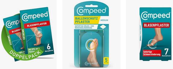 Amazon: Compeed Blasen  und Hühneraugenpflaster im Sale