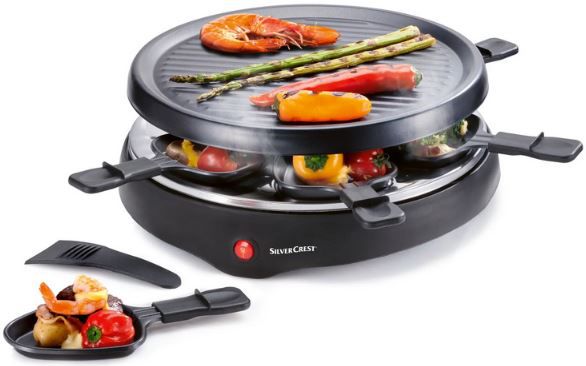 Silvercrest Kitchen Tools Raclette Grill 800 W für 20,94€ (statt 26€)